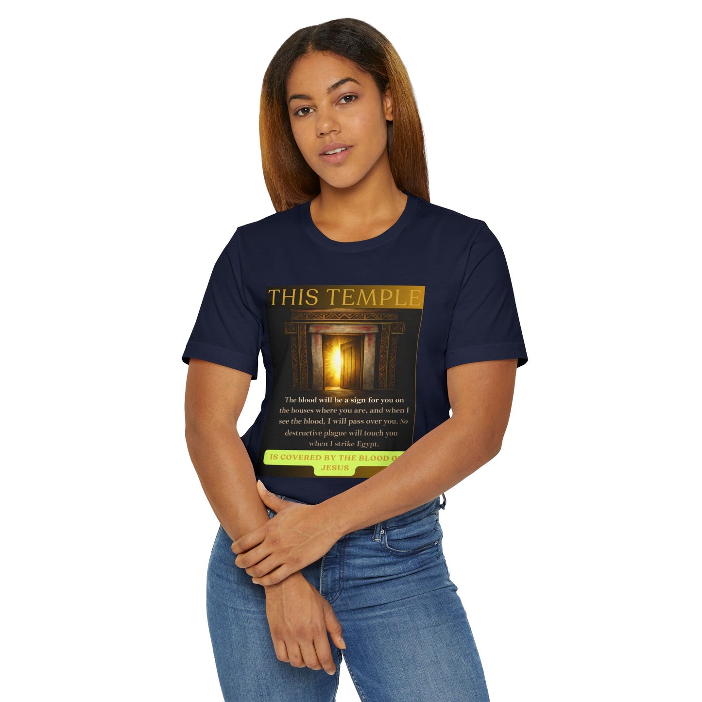 This Temple Covered Graphic Tee