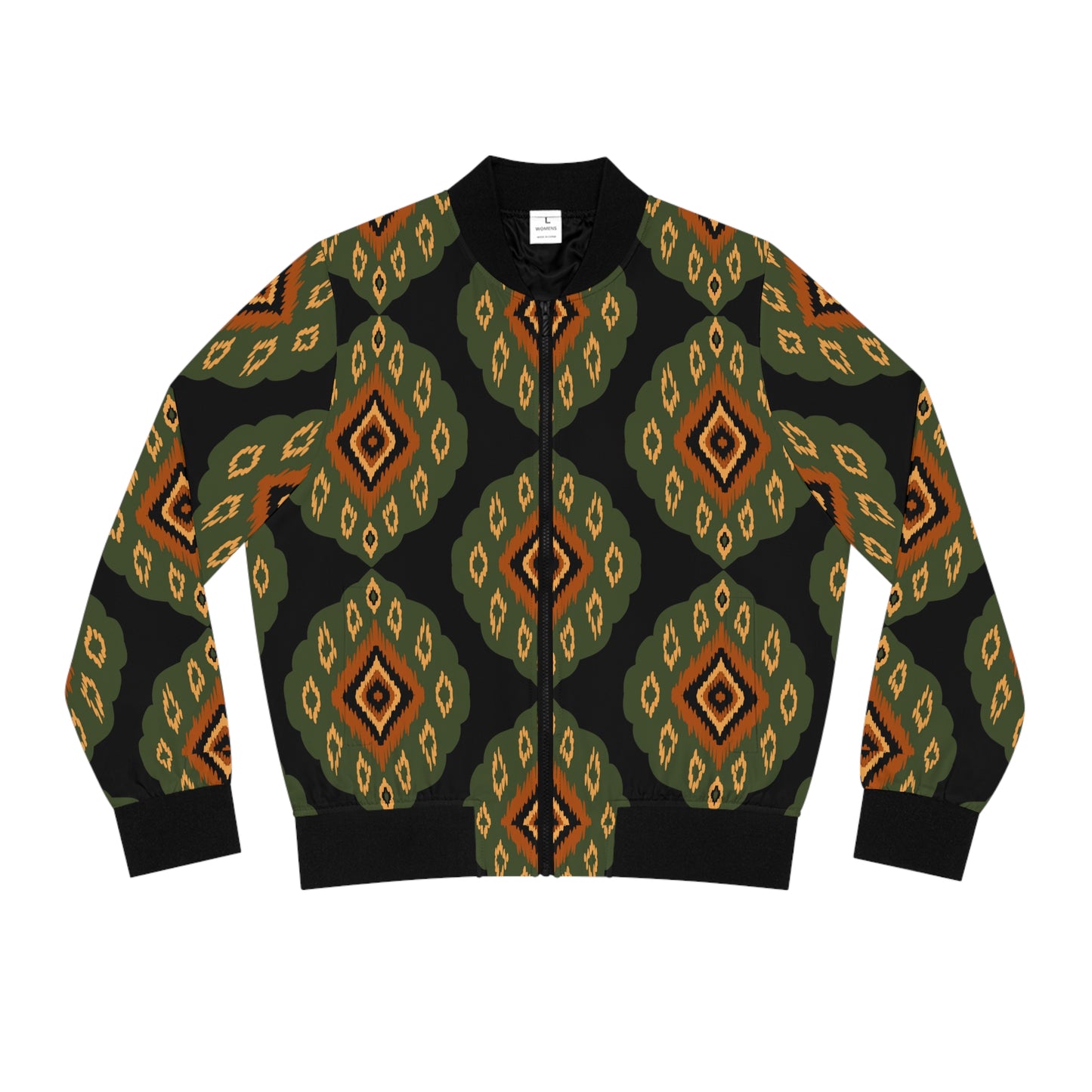 Tribal Diamond Bomber Unisex Jacket