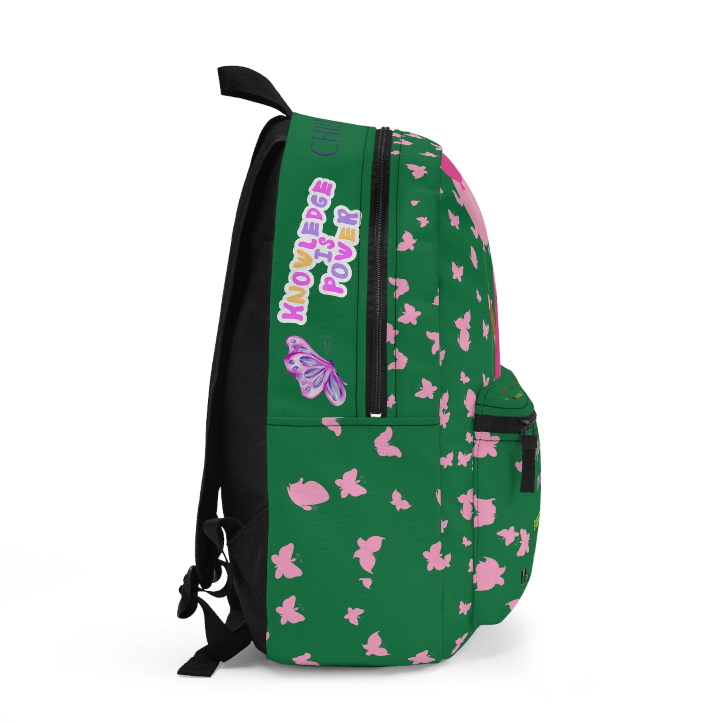 Young Gifted Black Proud Future HBCU Scholar Backpack for Girls