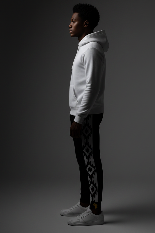 Tribal Side Stripe Joggers for Men