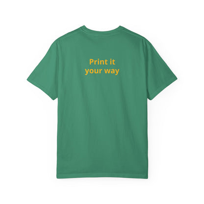 "What Comes Around" Custom Print - "Print it your way" Personalized Graphic Tee