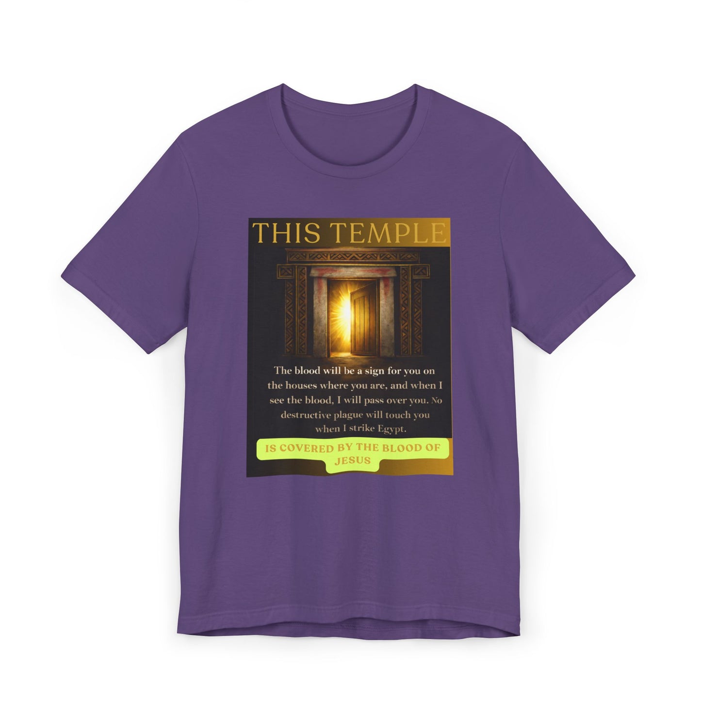 This Temple Covered Graphic Tee