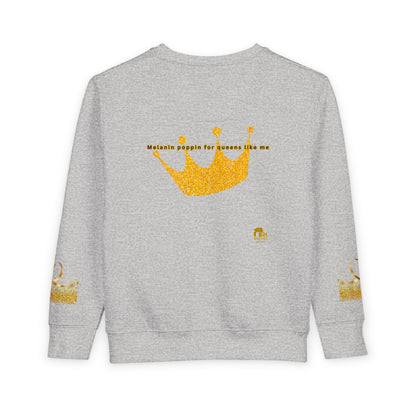Young Queen Melanin Poppin' Sweatshirt
