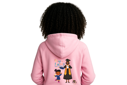 Future HBCU Graduate "Keep Rising" Youth  Hoodie for Girls