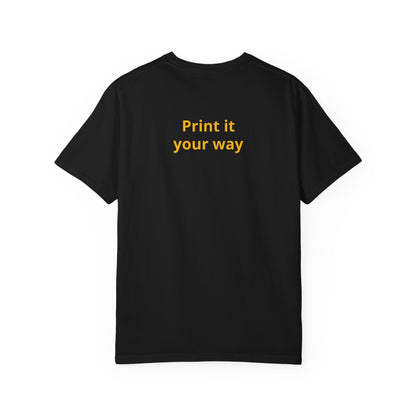 "What Comes Around" Custom Print - "Print it your way" Personalized Graphic Tee