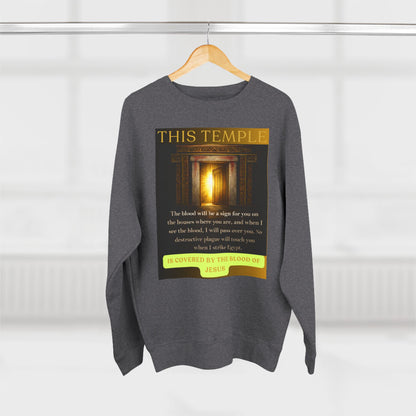 This Temple Covered Unisex Sweatshirt