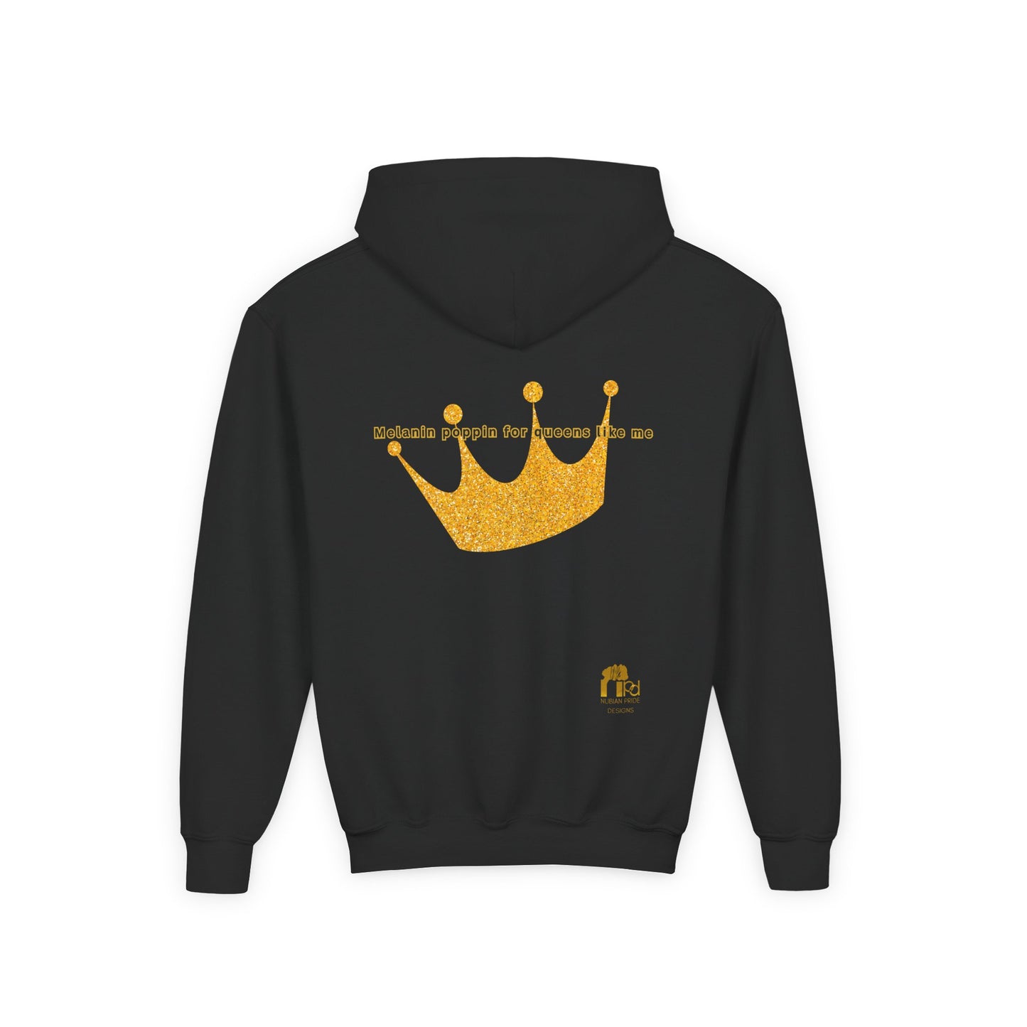Young Queen – Girl's Empowerment Youth Hoodie