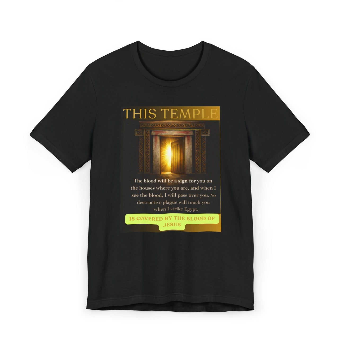 This Temple Covered Graphic Tee