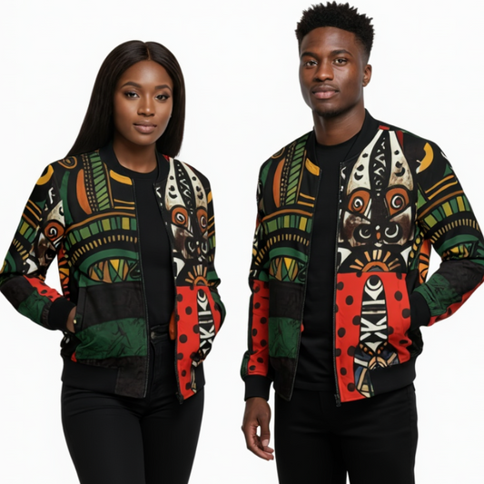 Ethnic Tribal Unisex Bomber Jacket