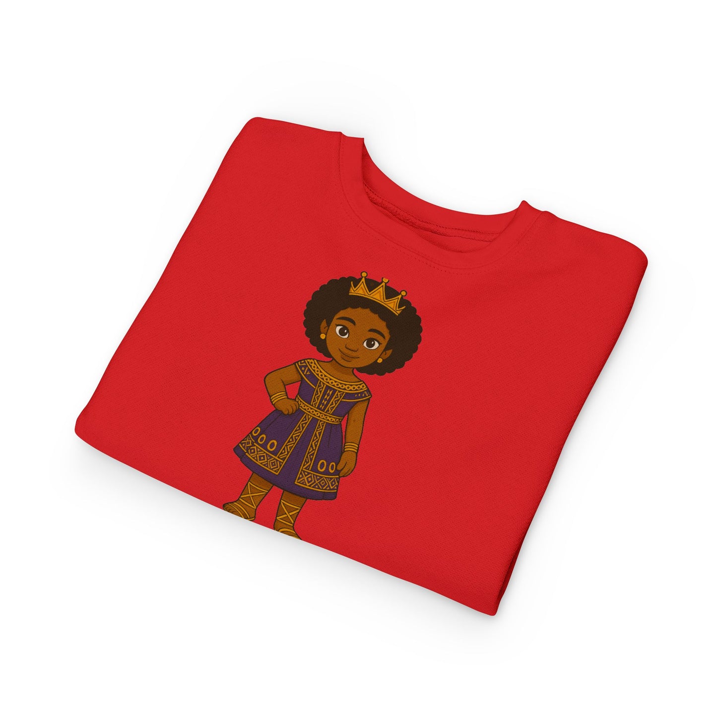 Young Queen Melanin Poppin' Sweatshirt