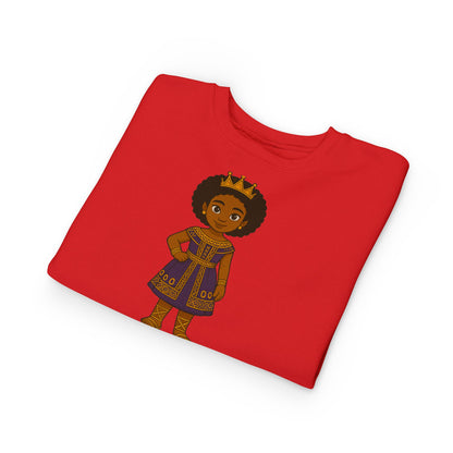 Young Queen Melanin Poppin' Sweatshirt