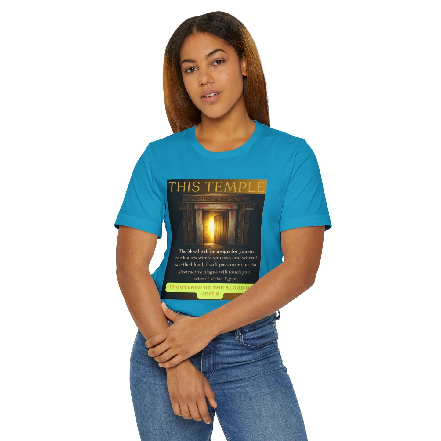This Temple Covered Graphic Tee