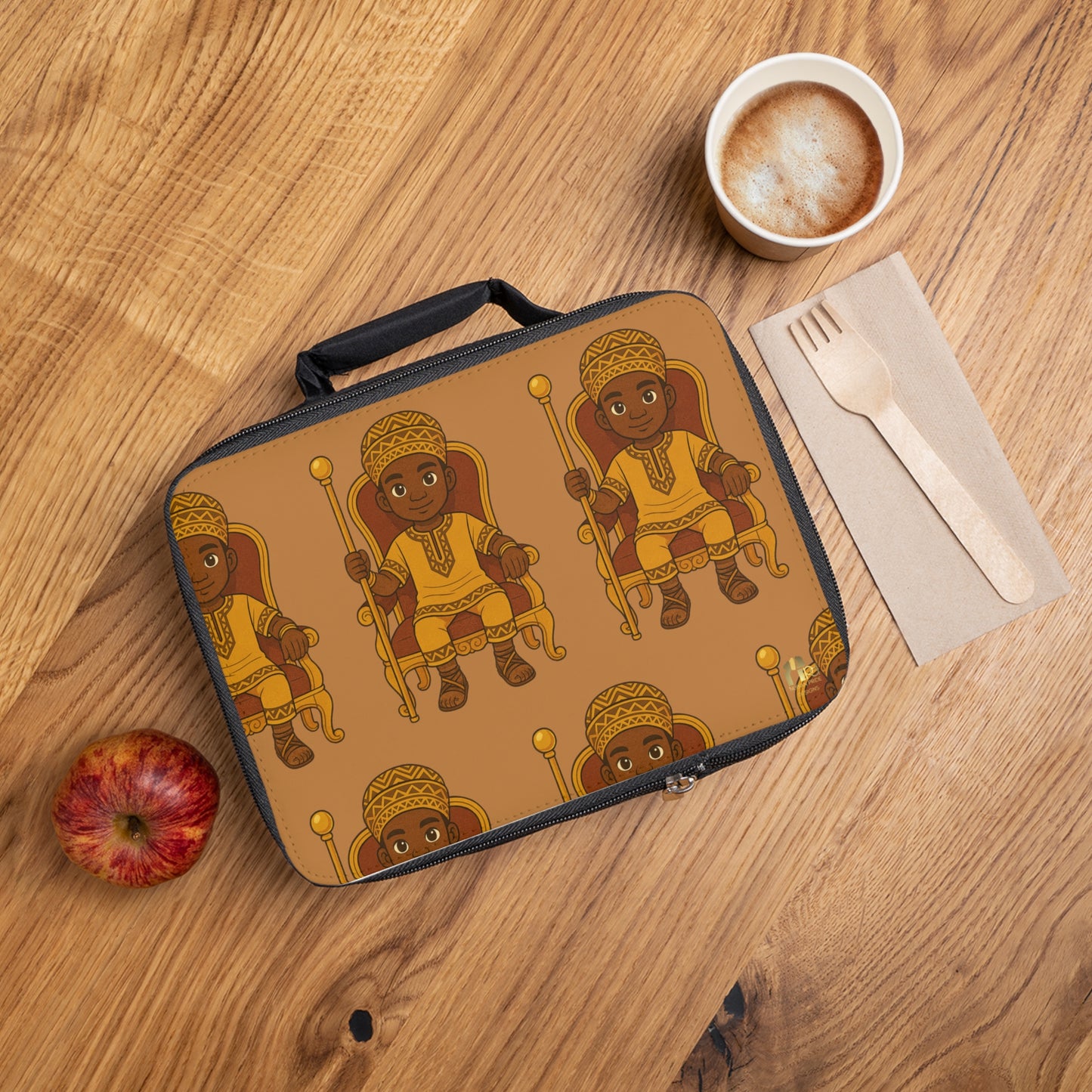 Prince Pattern Lunch Bag — Royal Prince School Lunchbox