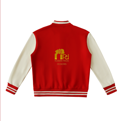 Iconic Heroes -Tone Fleeced Varsity Jacket