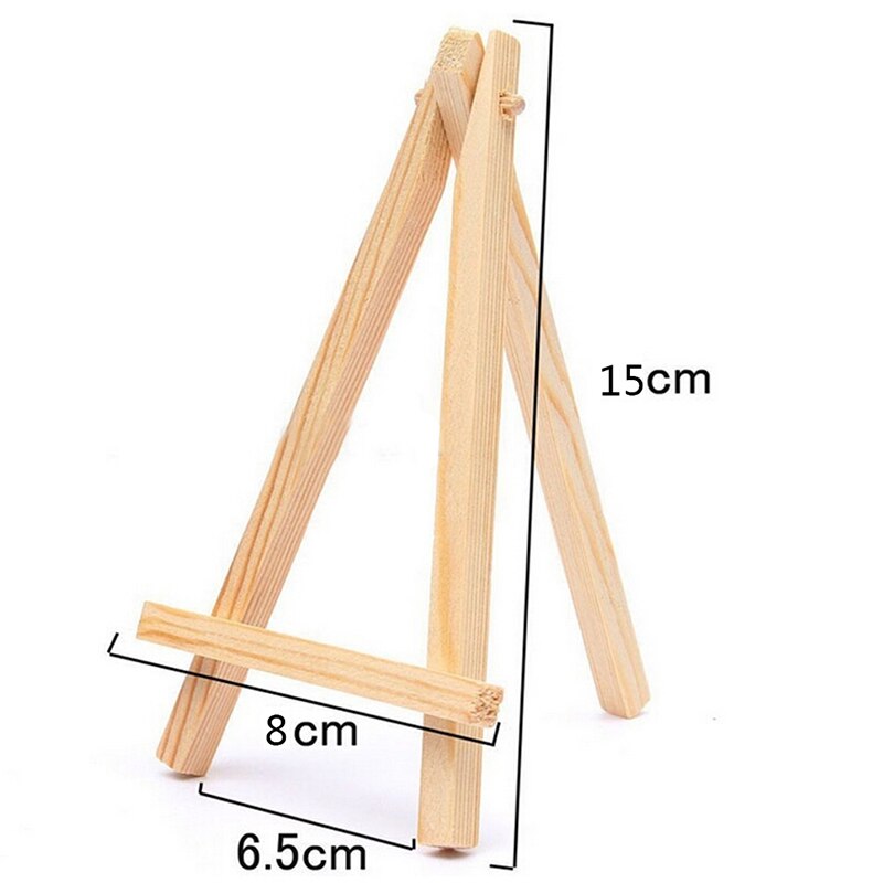 1PC 15*8cm Mini Artist Wooden Easel Wood Wedding