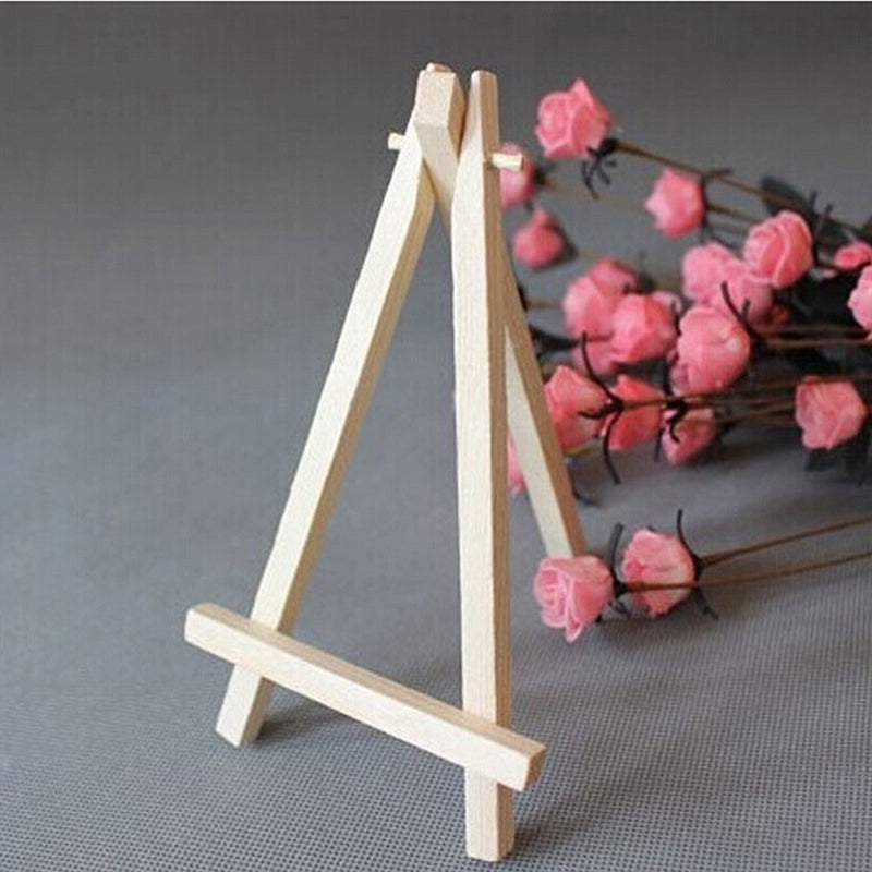 1PC 15*8cm Mini Artist Wooden Easel Wood Wedding