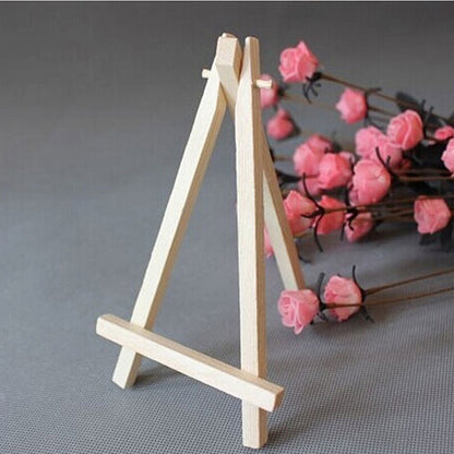 1PC 15*8cm Mini Artist Wooden Easel Wood Wedding