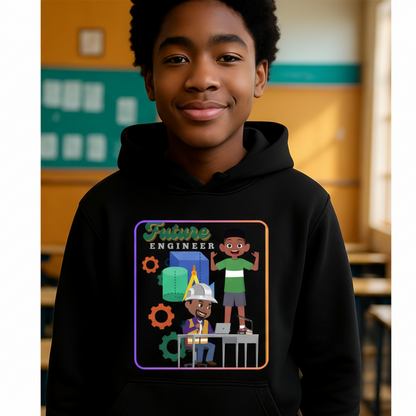 Future Engineer Youth  Hoodie for Boys