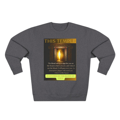 This Temple Covered Unisex Sweatshirt