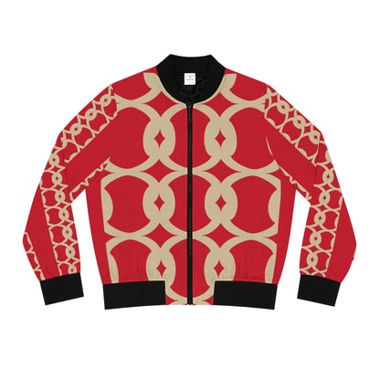 Culture Link Pattern Bomber Unisex Jacket