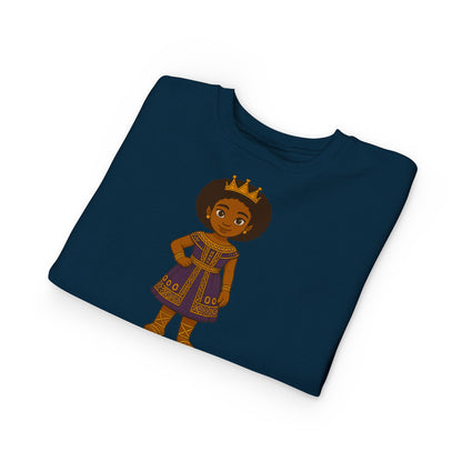 Young Queen Melanin Poppin' Sweatshirt
