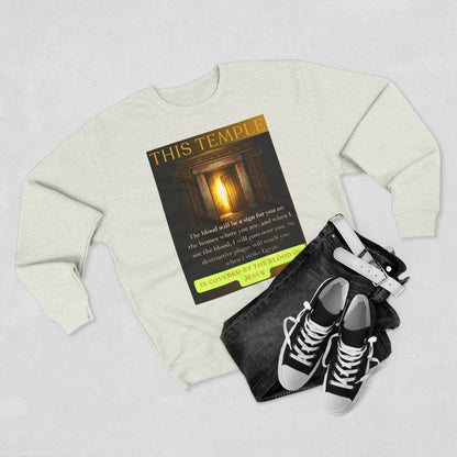 This Temple Covered Unisex Sweatshirt