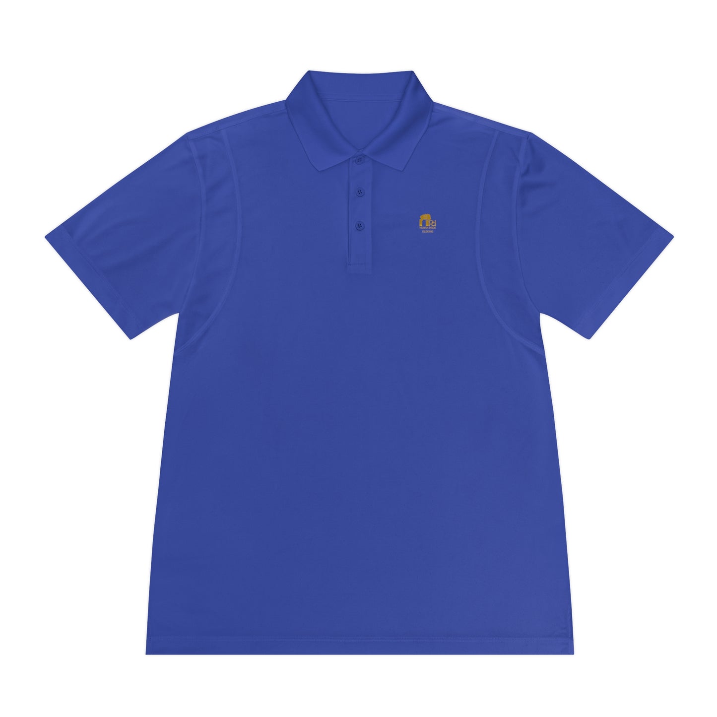 Nubian Pride Signature Gold Men's Polo