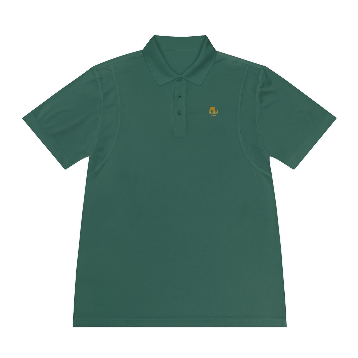 Nubian Pride Signature Gold Men's Polo