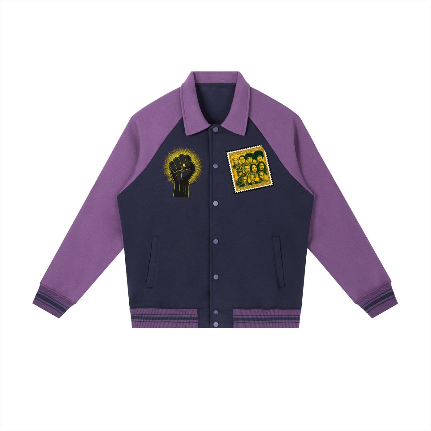 Heritage Raglan Unisex Varsity Jacket