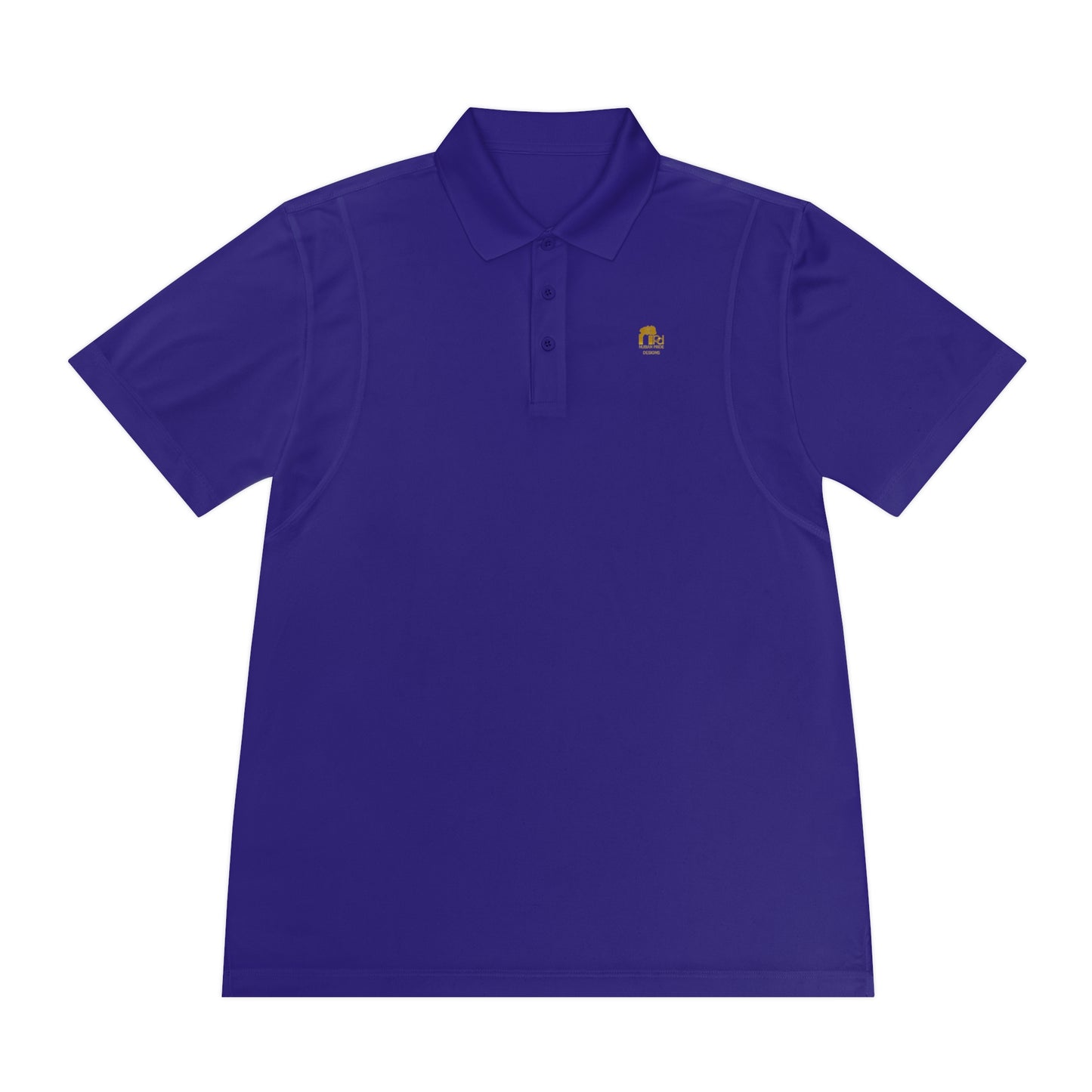 Nubian Pride Signature Gold Men's Polo