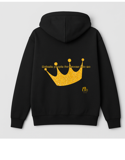 Young Queen – Girl’s Empowerment Youth Zipped Hoodie
