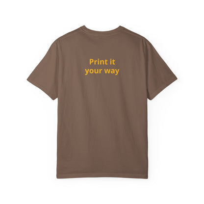 "What Comes Around" Custom Print - "Print it your way" Personalized Graphic Tee
