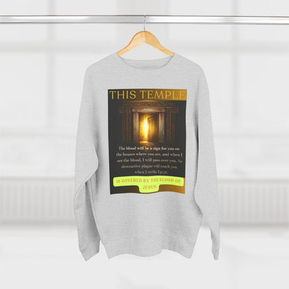 This Temple Covered Unisex Sweatshirt