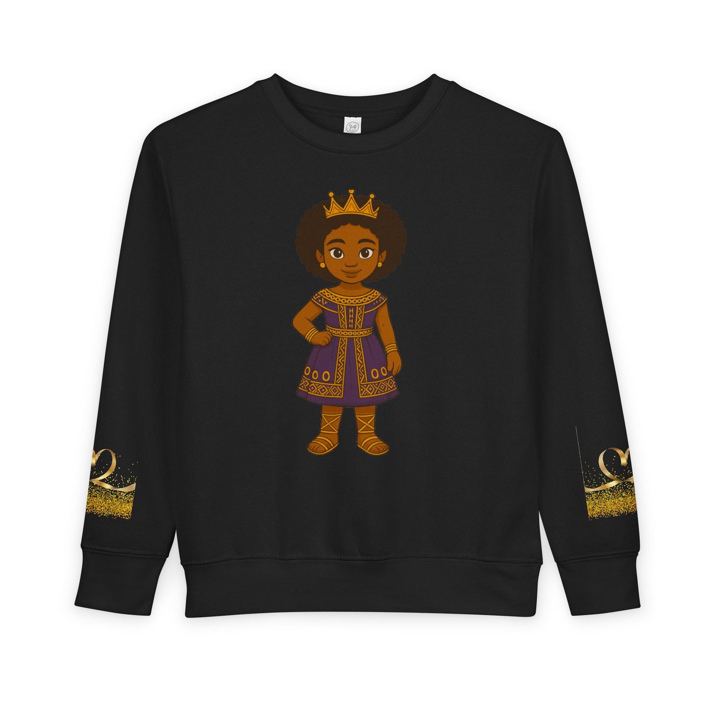 Young Queen Melanin Poppin' Sweatshirt