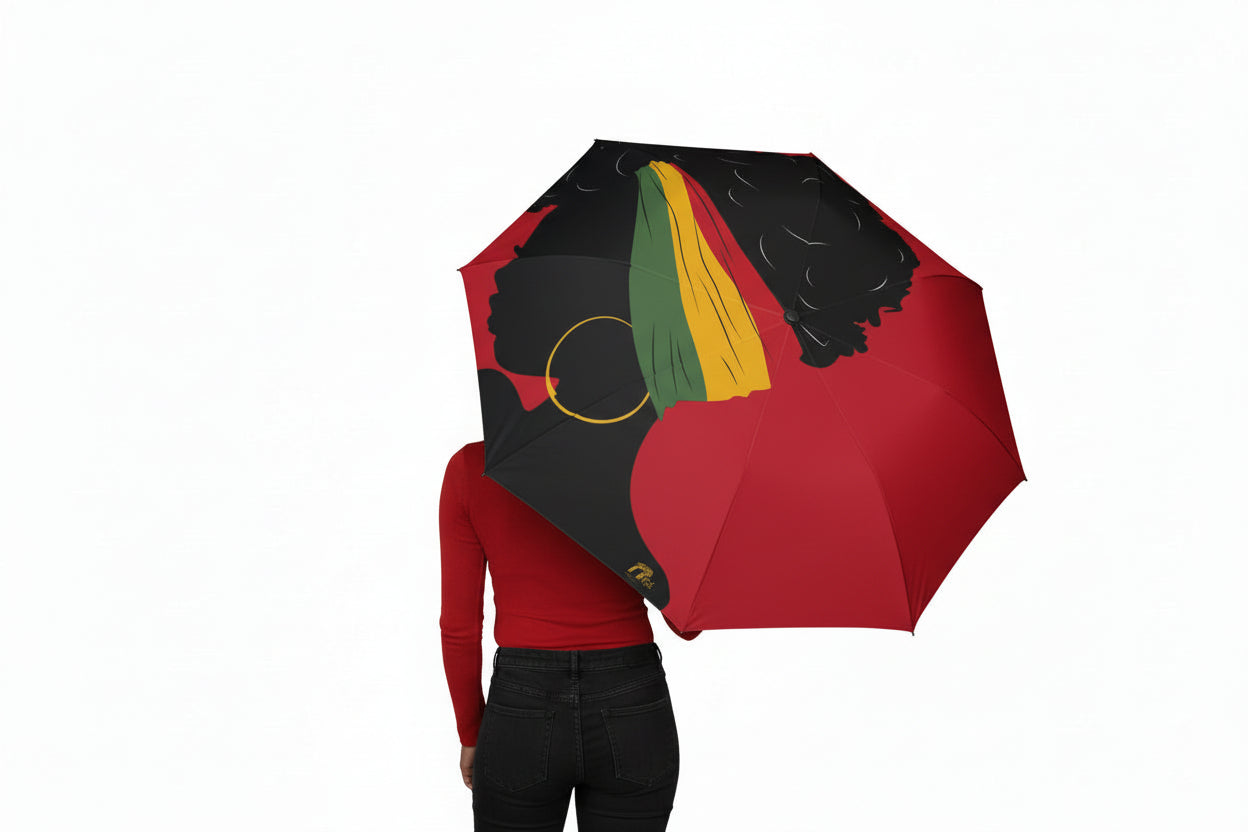Nubian Pride Design Umbrellas
