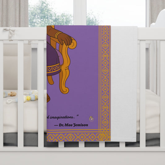 “Little Queen Heirloom” Fleece Blanket