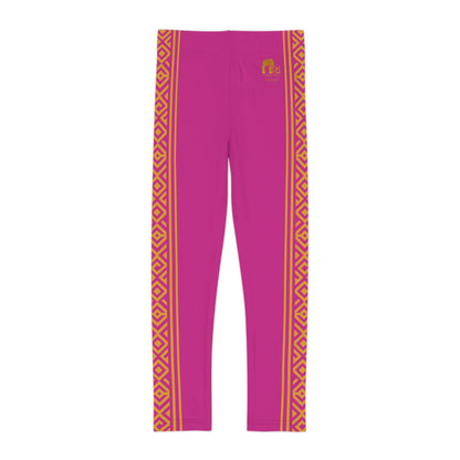 Royal Stride" Cultural Heritage Leggings – Youth Edition