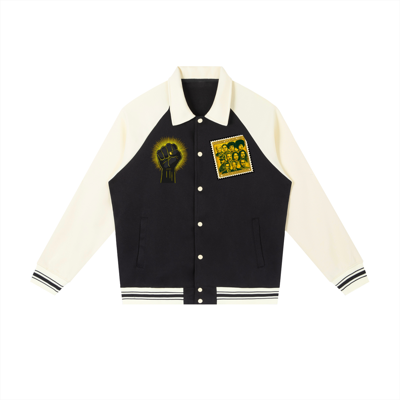 Heritage Raglan Unisex Varsity Jacket