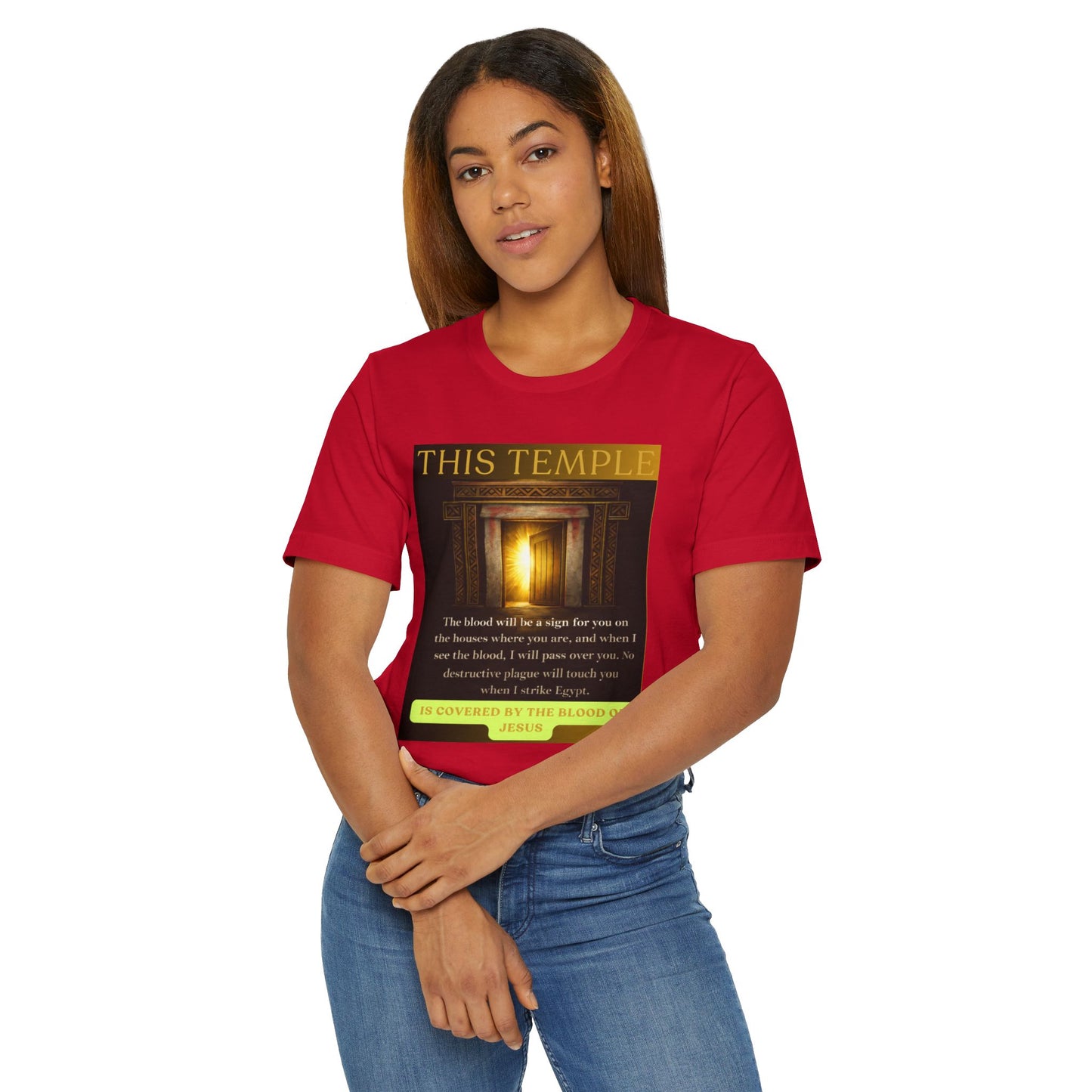 This Temple Covered Graphic Tee