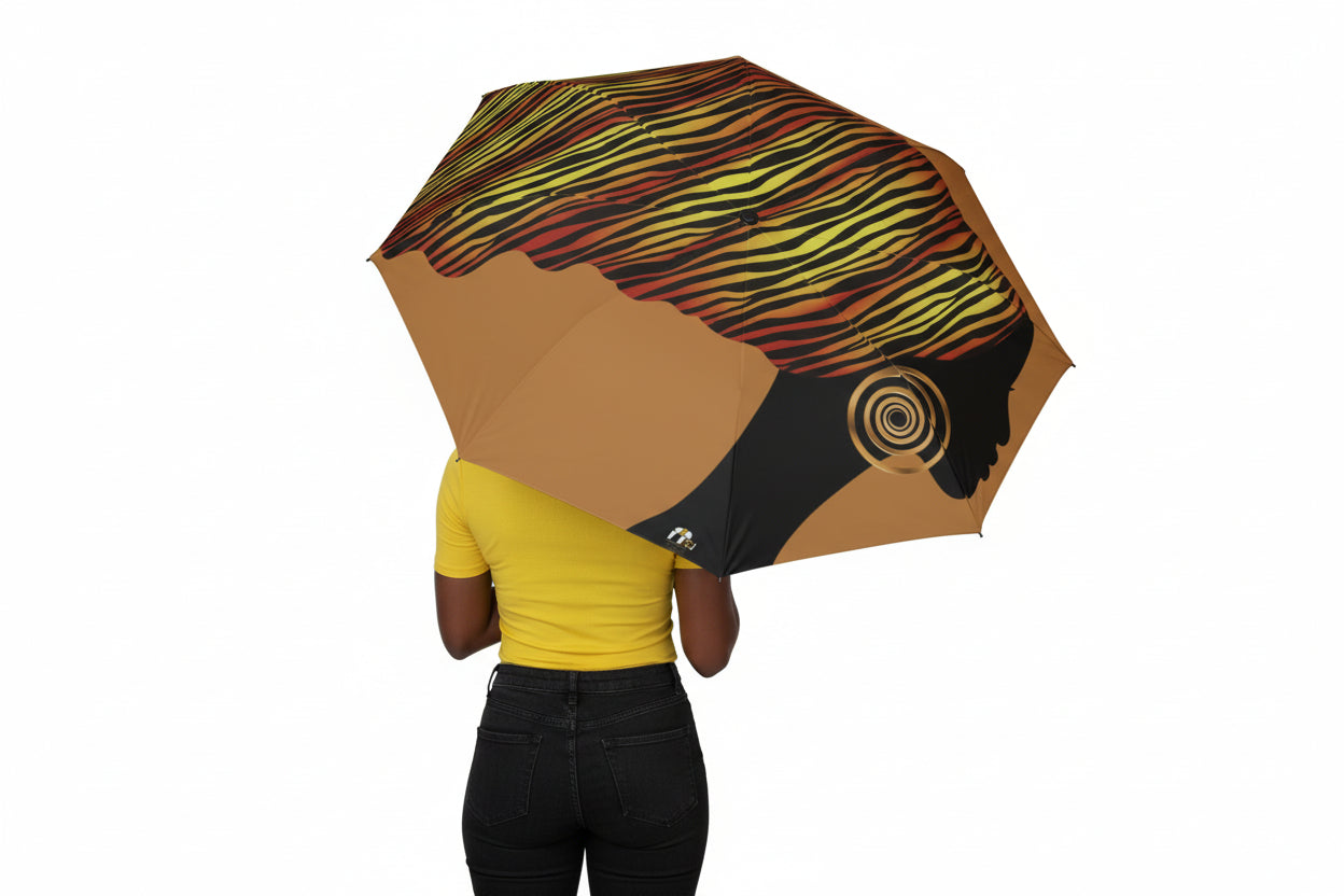 Nubian Pride Design Umbrellas