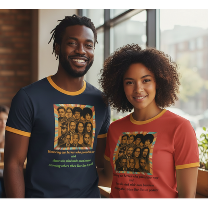 Iconic Heroes Ringer Tee