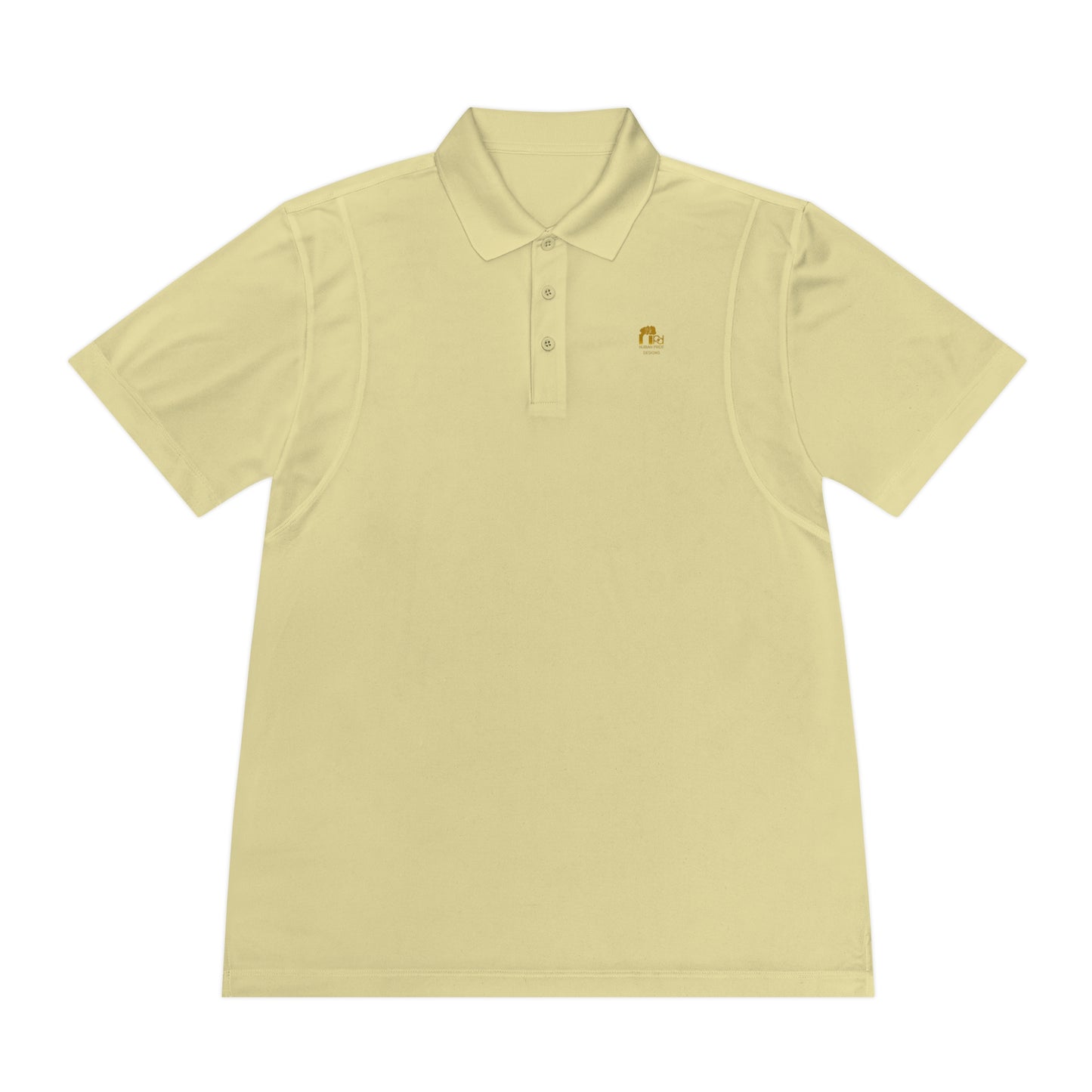 Nubian Pride Signature Gold Men's Polo