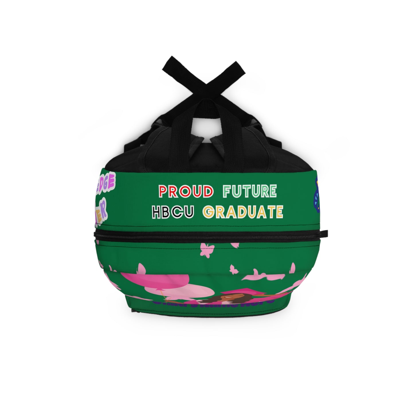 Young Gifted Black Proud Future HBCU Scholar Backpack for Pre-teen Girls