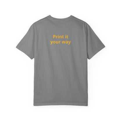 "What Comes Around" Custom Print - "Print it your way" Personalized Graphic Tee