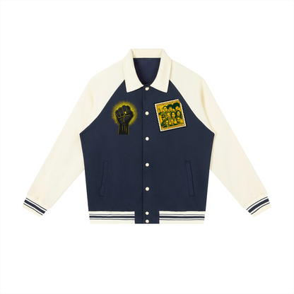 Heritage Raglan Unisex Varsity Jacket