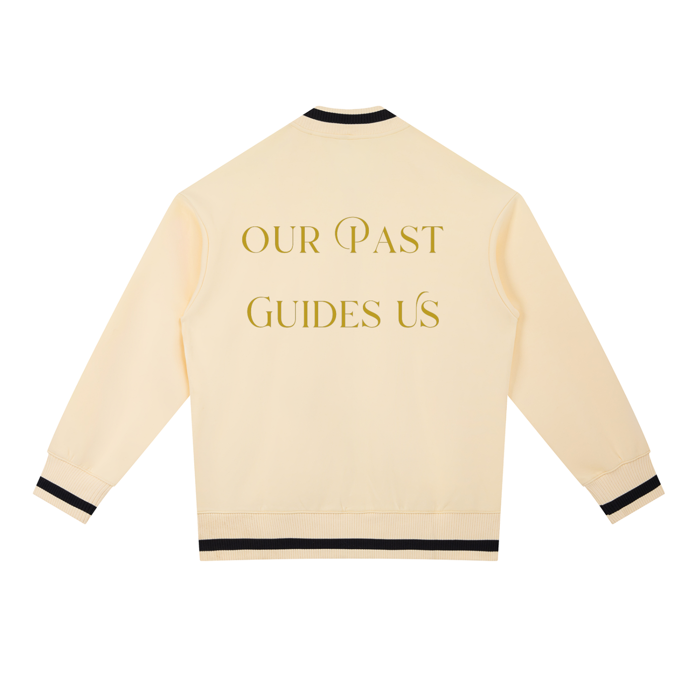 Sankofa Contrast Piping Zip Bomber Jacket