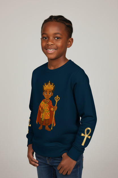 Young King Melanin Drip Sweatshirt