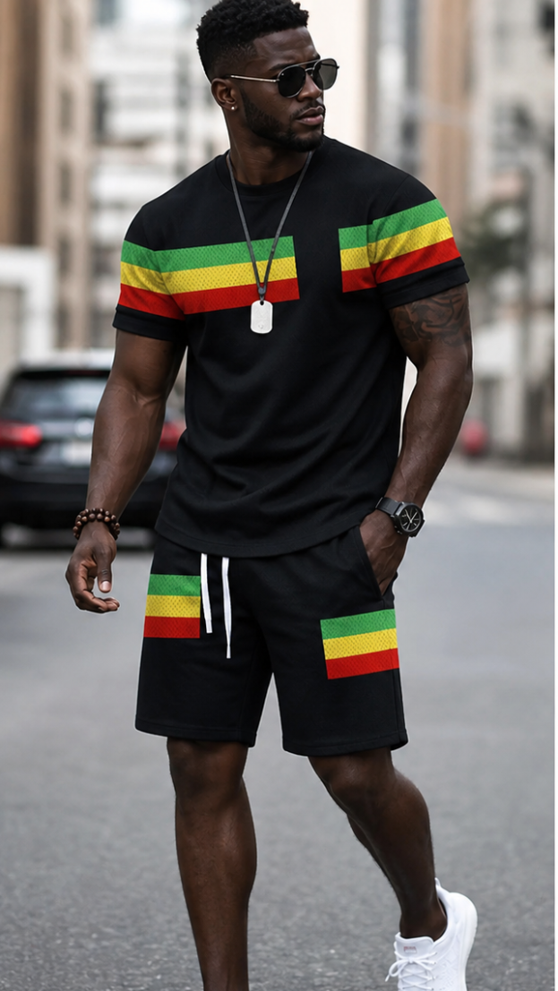 Men's 2-Piece Summer Sportswear Set