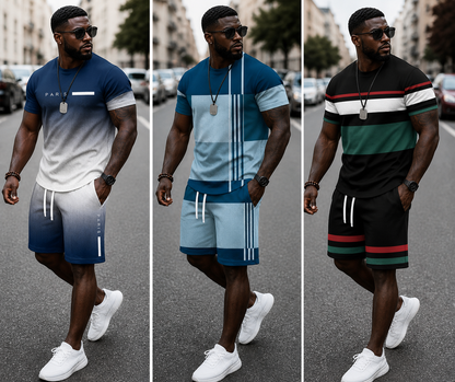 Men's 2-Piece Summer Sportswear Set