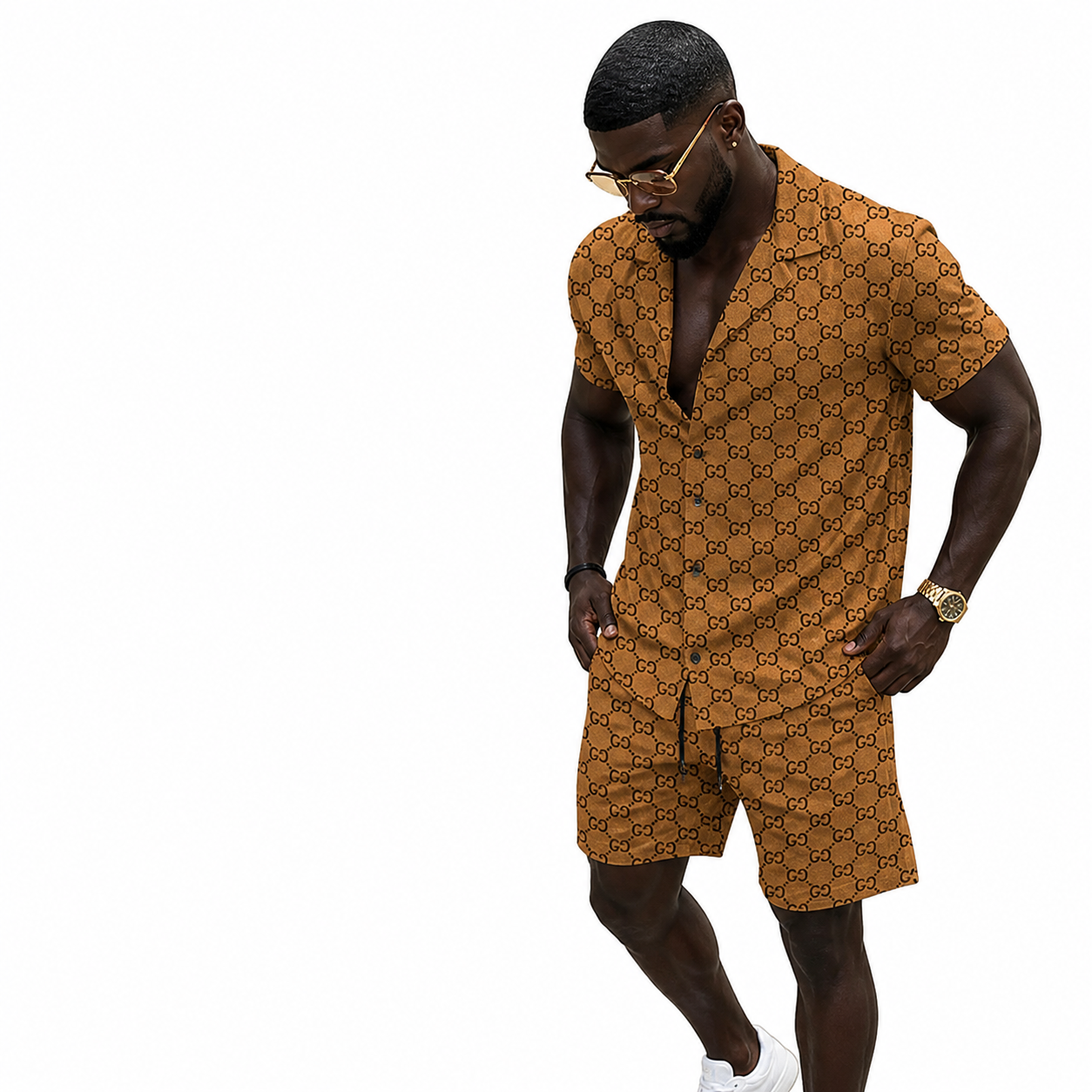Men's 2-Piece Streetwear Suit